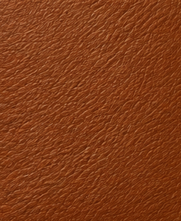Caramel Brown vegan leather swatch